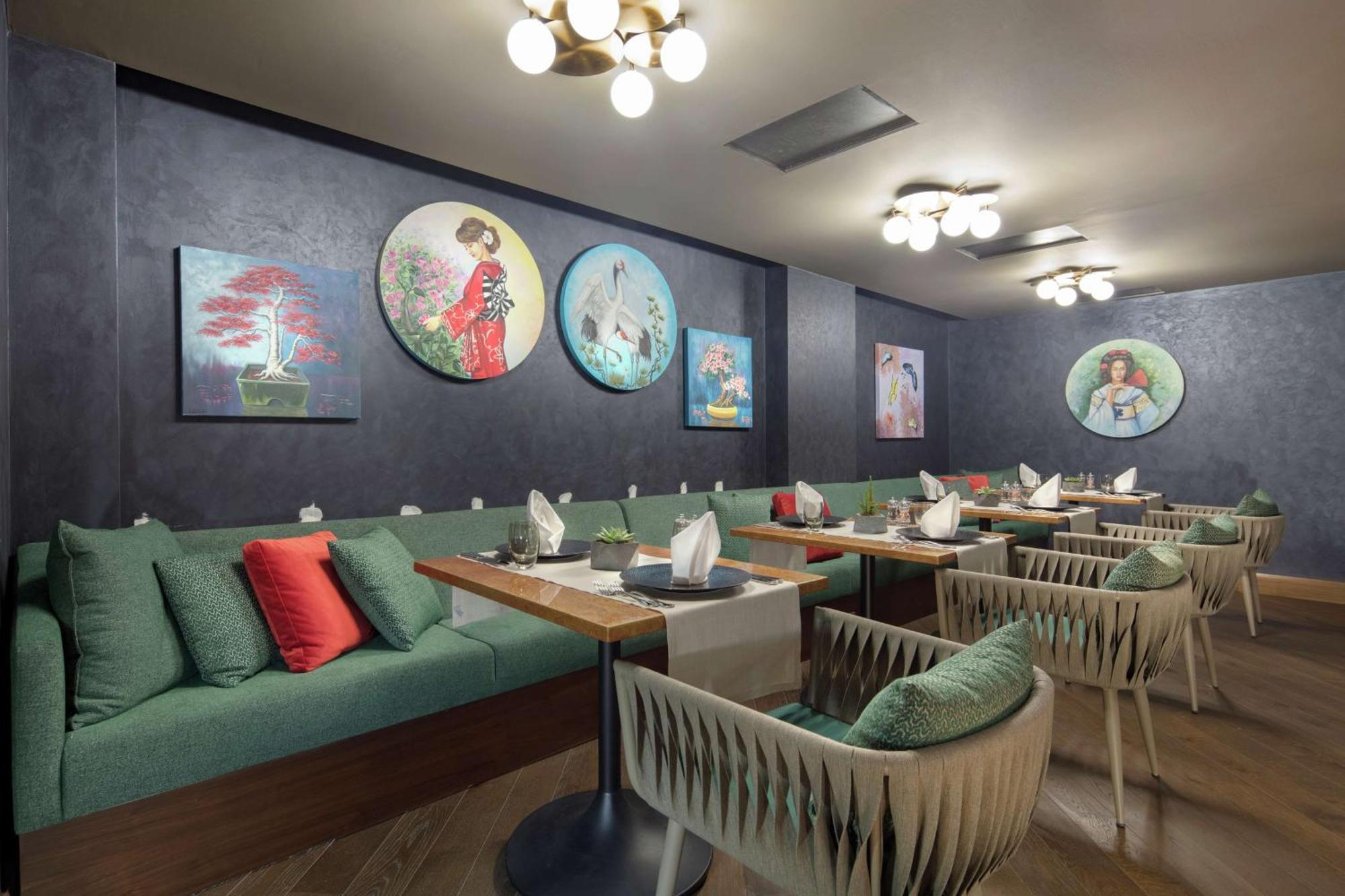 Doubletree By Hilton Antalya City Centre Екстериор снимка Restaurant interior