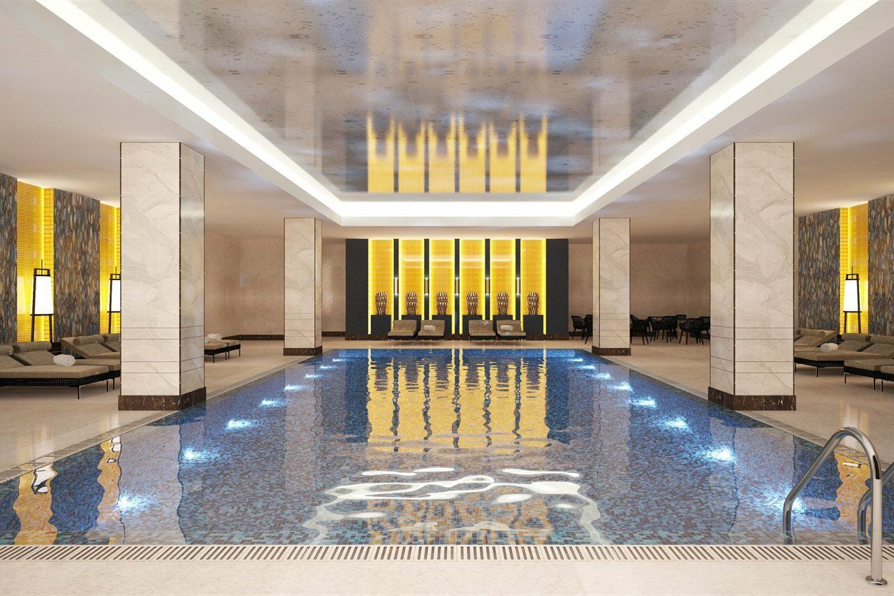 Doubletree By Hilton Antalya City Centre Екстериор снимка The pool at the spa
